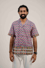 Cerulean Bloom Shirt image 0