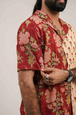 Crimson Contrast Shirt image 3