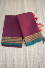 Narayanpet Small Rudhrakshi Border Cotton Suit Sets image 0