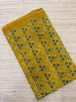 Ajrakh Blockprint Natural Running Fabrics image 1