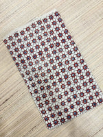 Ajrakh Blockprint Natural Running Fabrics image 1