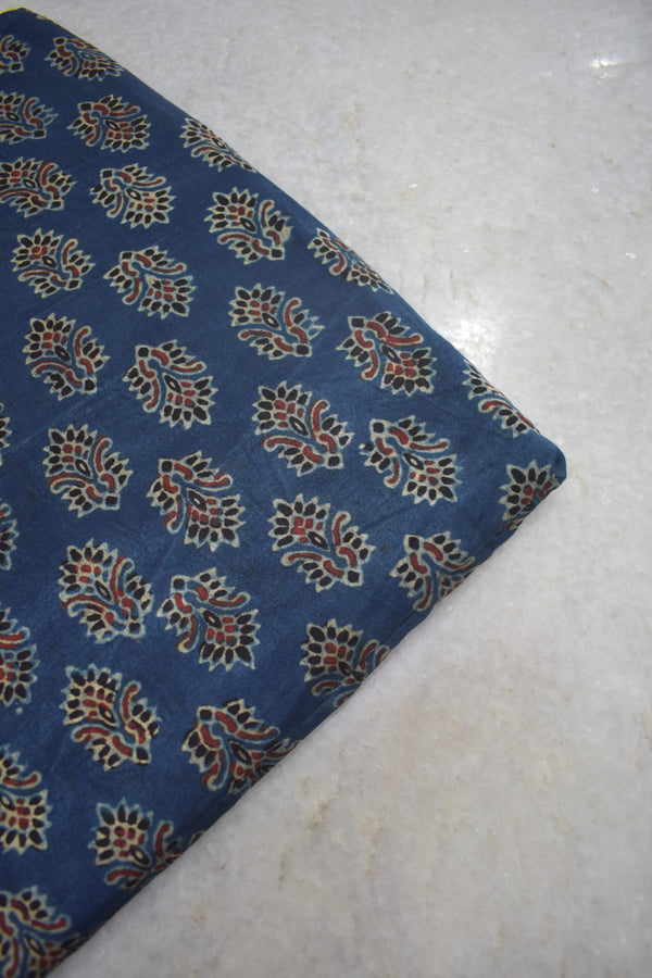 Ajrakh Mashru Silk Fabrics image 0