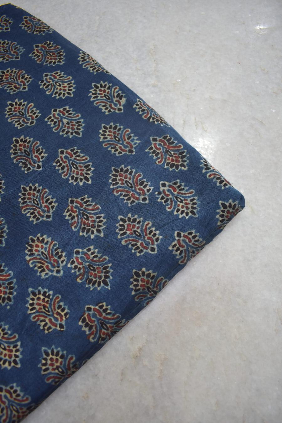 Ajrakh Mashru Silk Fabrics image 0