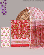 Mul Cotton Suit Sets With Kotta Dupatta image 0