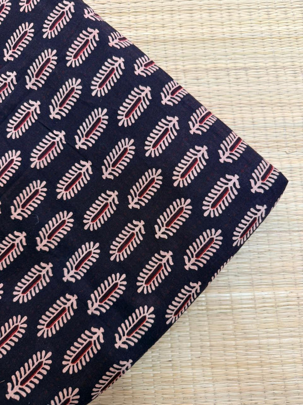Ajrakh Veg Print Running Fabrics image 0