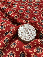 Ajrakh Modal Running Fabrics image 1