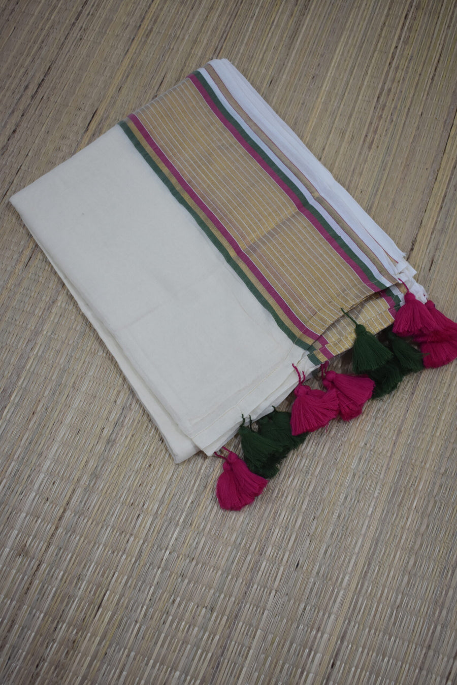 Mul Cotton Saree image 0