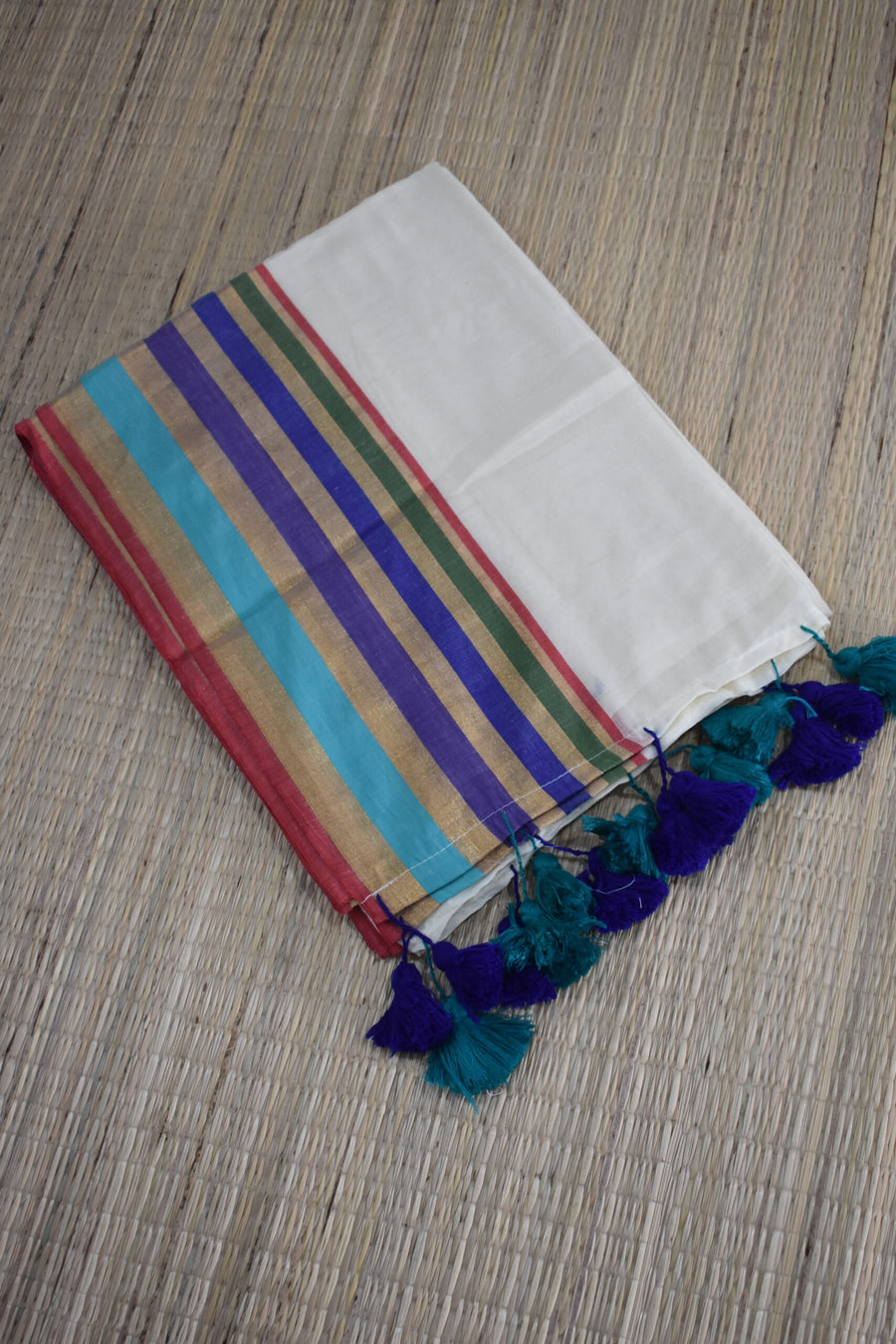 Mul Cotton Saree image 0