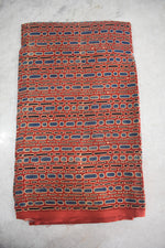 Ajrakh Mashru Silk Fabrics image 1