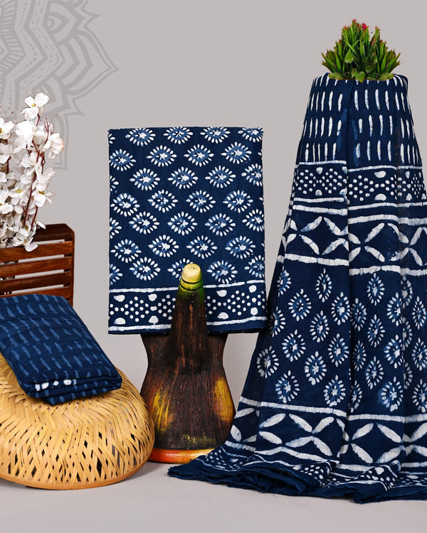 Mul Cotton Suit Sets With Cotton Dupatta image 0