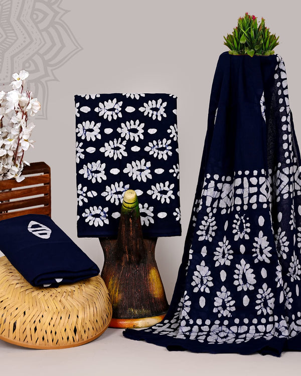 Mul Cotton Suit Sets With Cotton Dupatta image 0