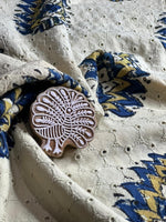 Ajrakh Hakoba Cotton Fabric image 1