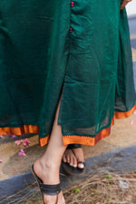 Charvika – Narayanpet Cotton A-Line Dress image 8