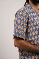 Azure Bloom Split Shirt image 3