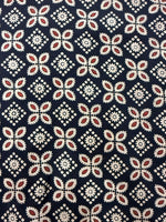 Ajrakh Veg Print Running Fabrics image 2