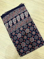 Ajrakh Veg Print Running Fabrics image 1
