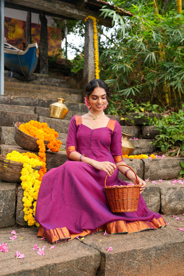 Nitya – Narayanpet Cotton Dress image 0