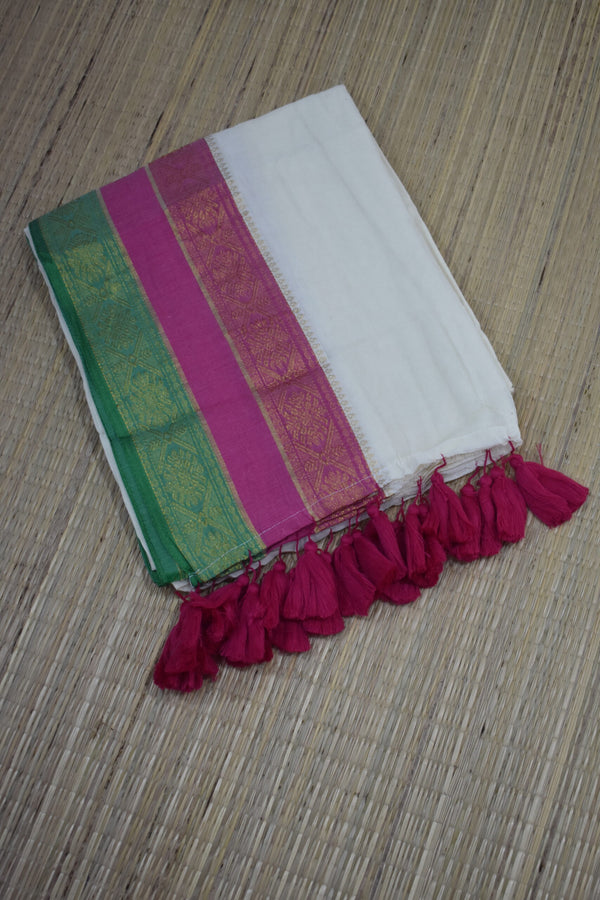 Mul Cotton Saree image 0
