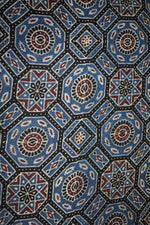Ajrakh Mashru Silk Fabrics image 2