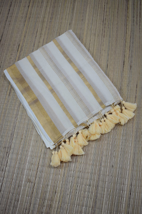 Mul Cotton Saree image 0