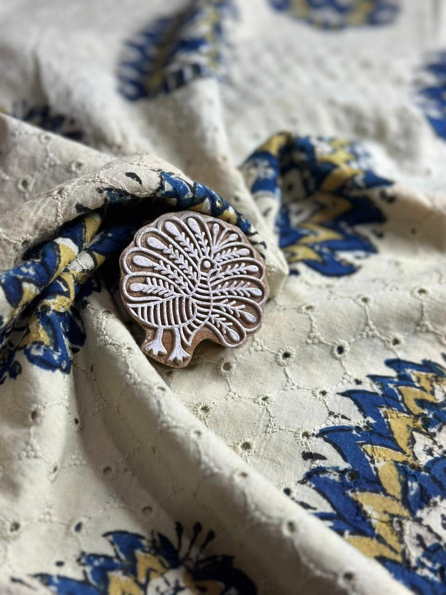Ajrakh Hakoba Cotton Fabric image 0