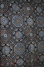 Ajrakh Mashru Silk Fabrics image 2