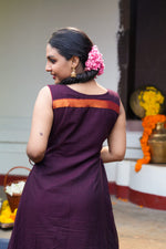 Anvika – Narayanpet Cotton A-Line Dress image 8