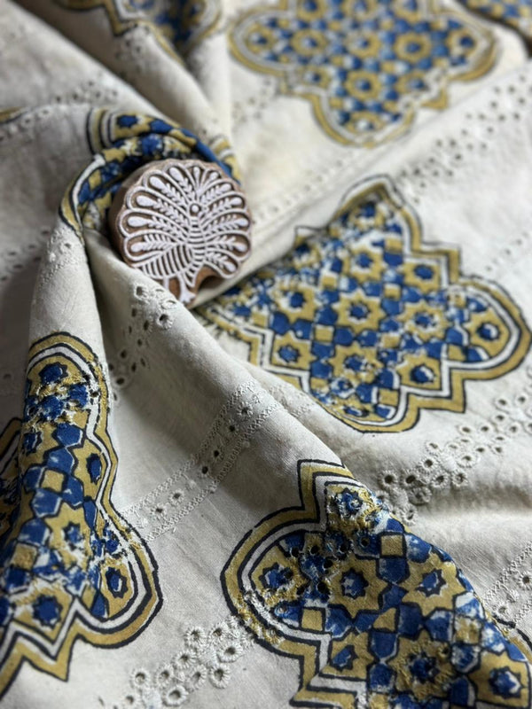 Ajrakh Hakoba Cotton Fabric image 0