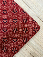 Ajrakh Veg Print Running Fabrics image 0