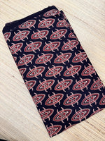 Ajrakh Veg Print Running Fabrics image 1