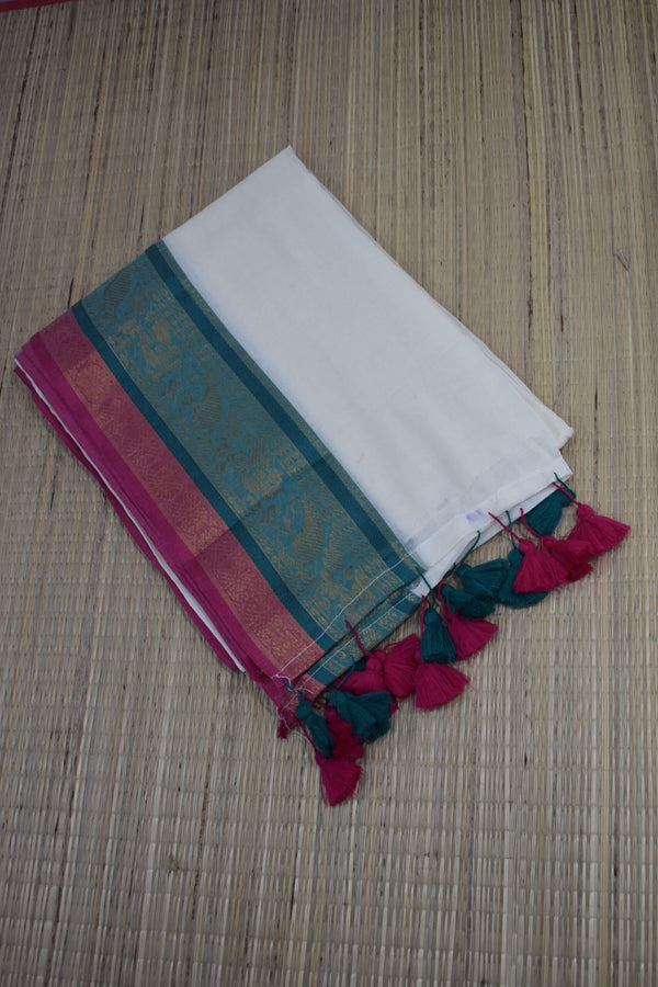 Mul Cotton Saree image 0