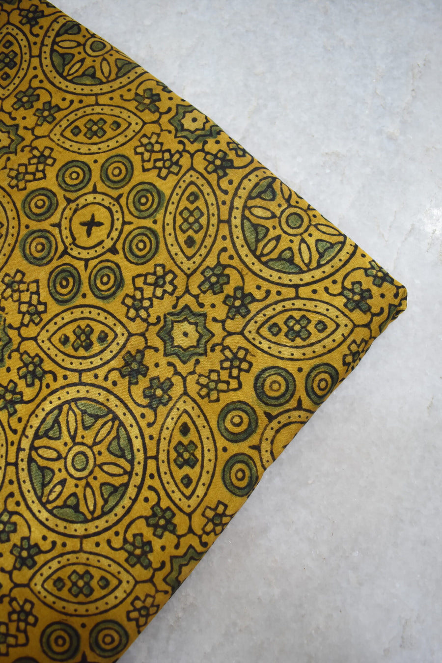 Ajrakh Mashru Silk Fabrics image 0
