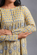 Golden Vine Sanganeri Maxi Dress image 1