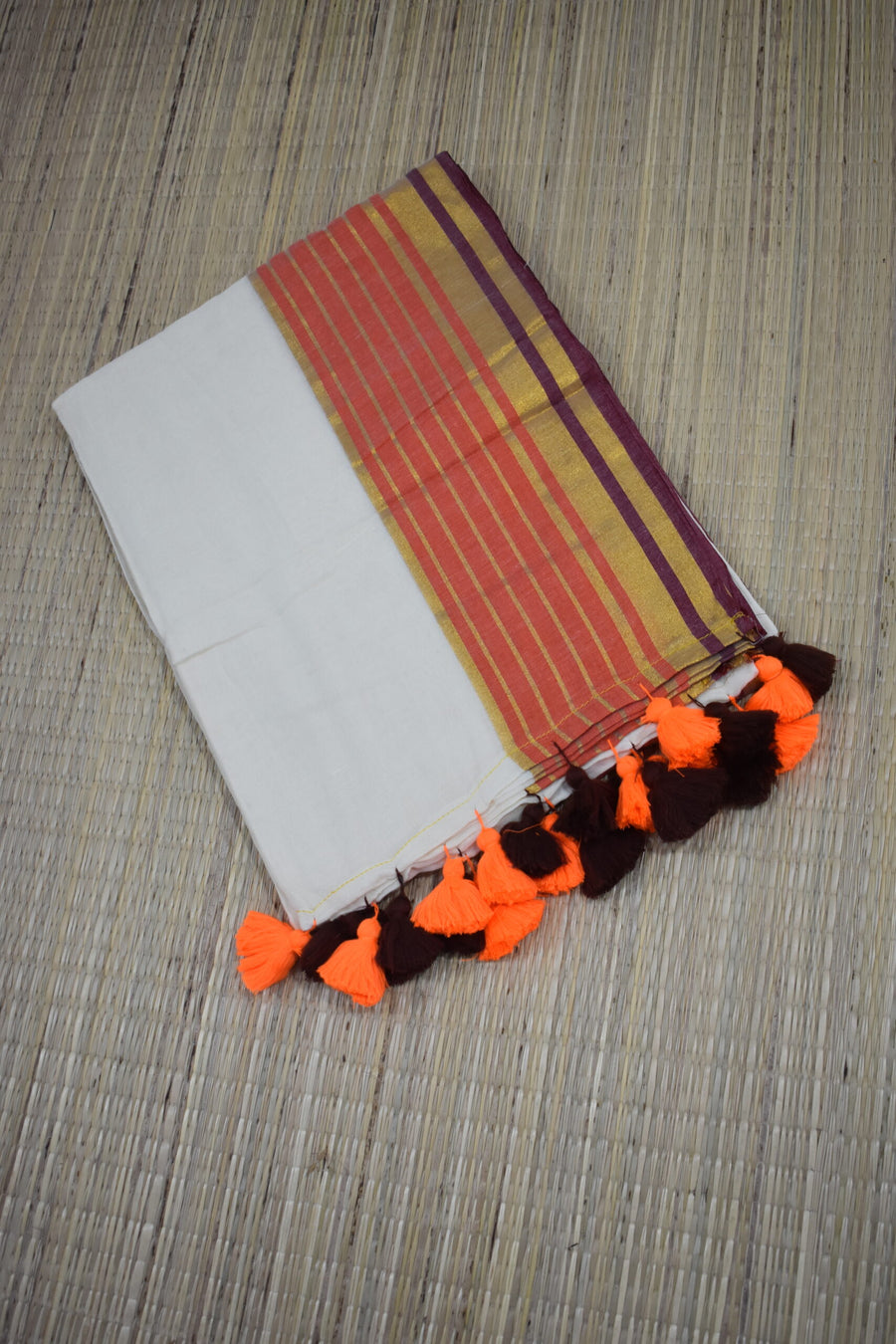 Mul Cotton Saree image 0