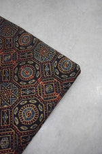 Ajrakh Mashru Silk Fabrics image 0