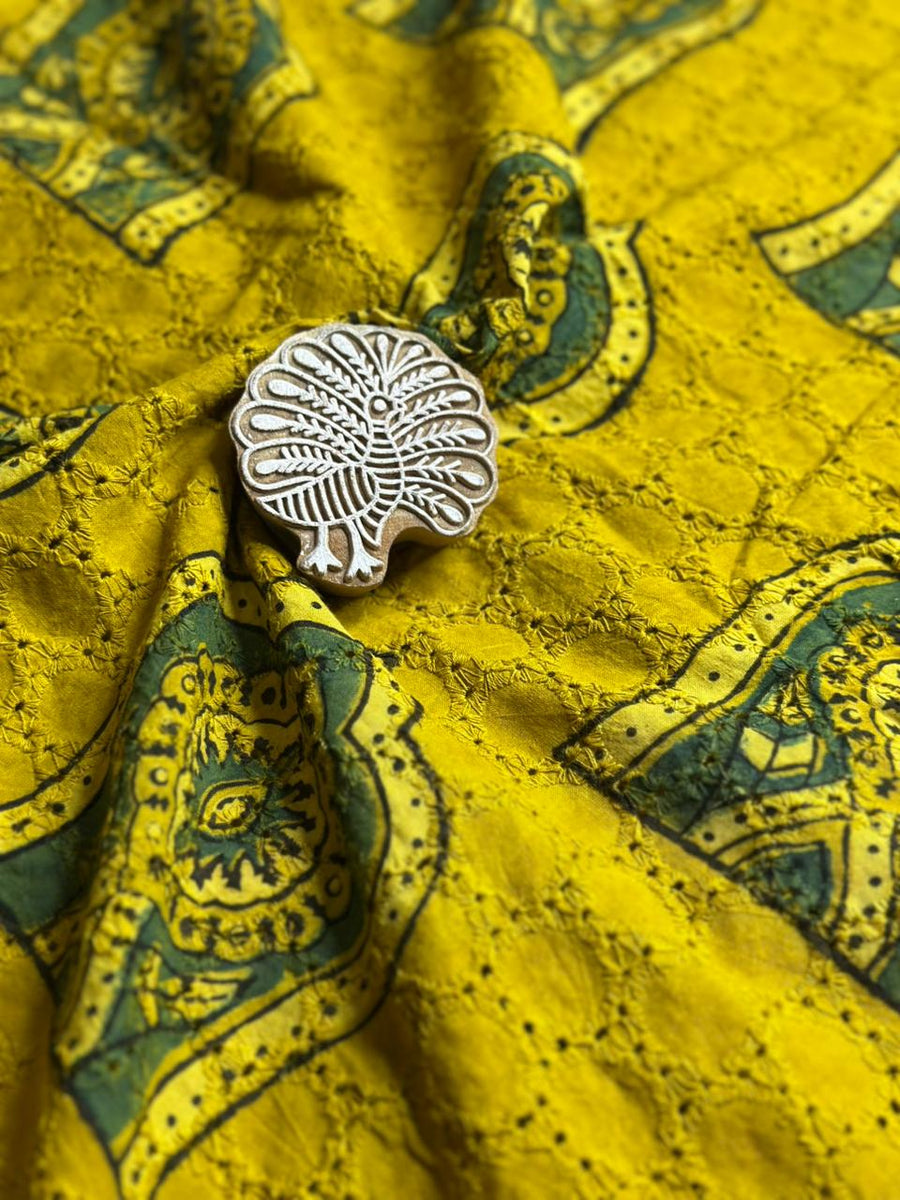 Ajrakh Hakoba Cotton Fabric image 0