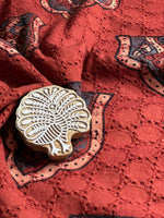 Ajrakh Hakoba Cotton Fabric image 1