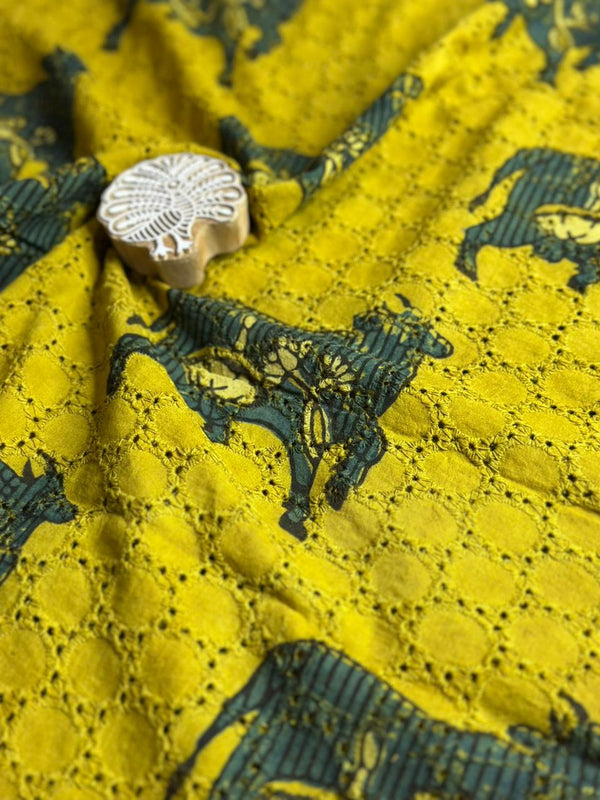 Ajrakh Hakoba Cotton Fabric image 0