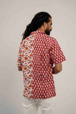Rust Bloom Split Shirt image 6