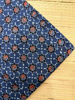 Ajrakh Blockprint Natural Running Fabrics image 0