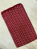 Ajrakh Veg Print Running Fabrics image 1