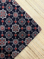 Ajrakh Veg Print Running Fabrics image 0