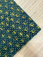 Ajrakh Blockprint Natural Running Fabrics image 0