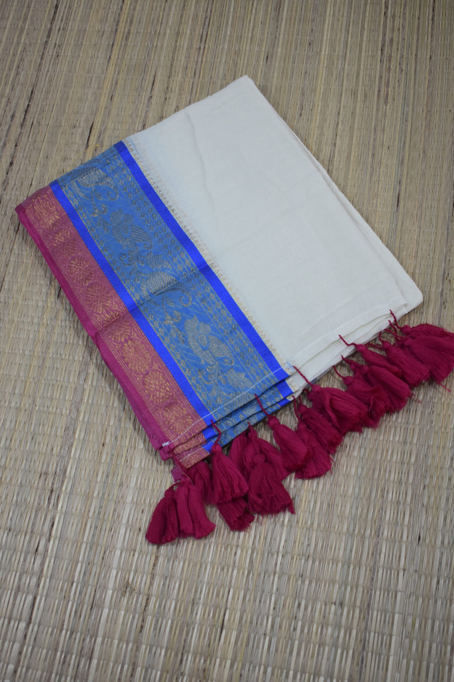 Mul Cotton Saree image 0