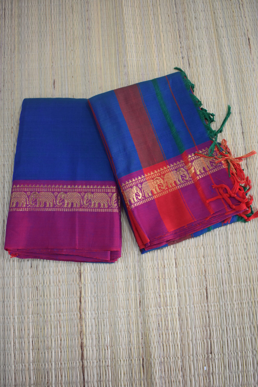 Narayanpet Elephant Cotton Suit Set image 0