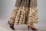 Midnight Sand Tiered Sanganeri Dress image 4