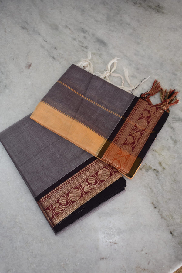 Narayanpet Jari Nandini Cotton Suit Set image 0
