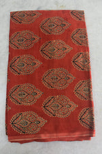 Ajrakh Mashru Silk Fabrics image 1