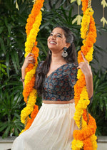 Indu Festive Blouse & Skirt set image 2