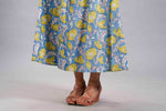 Blue Meadow Panelled Cotton Dress image 5